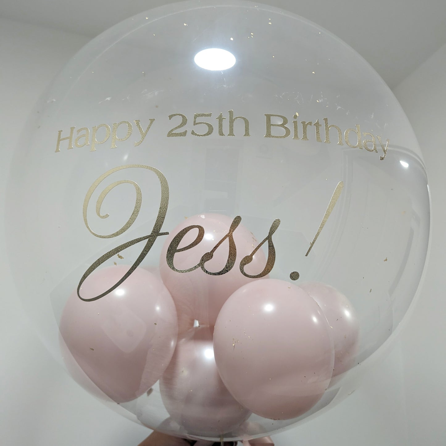 Personalised Helium Bubble Balloon