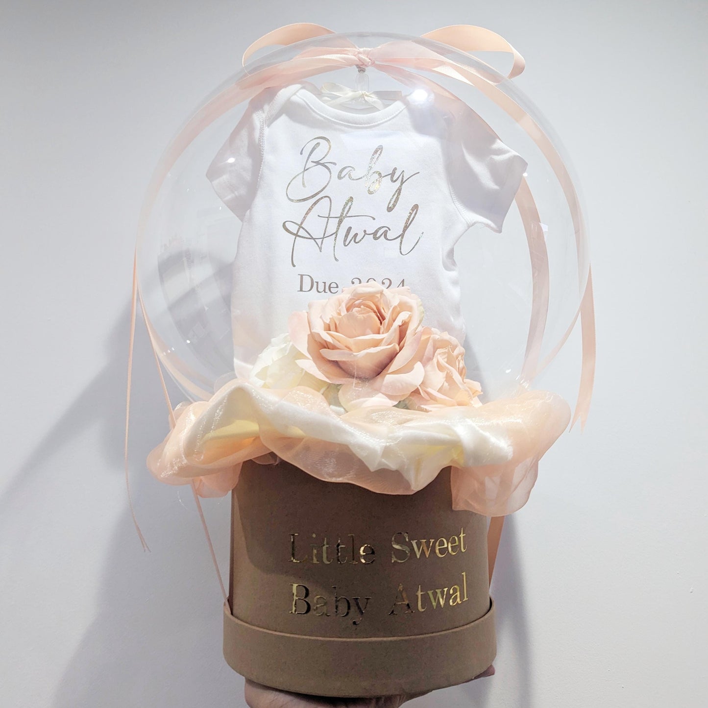 Personalised Baby Outfit Balloon