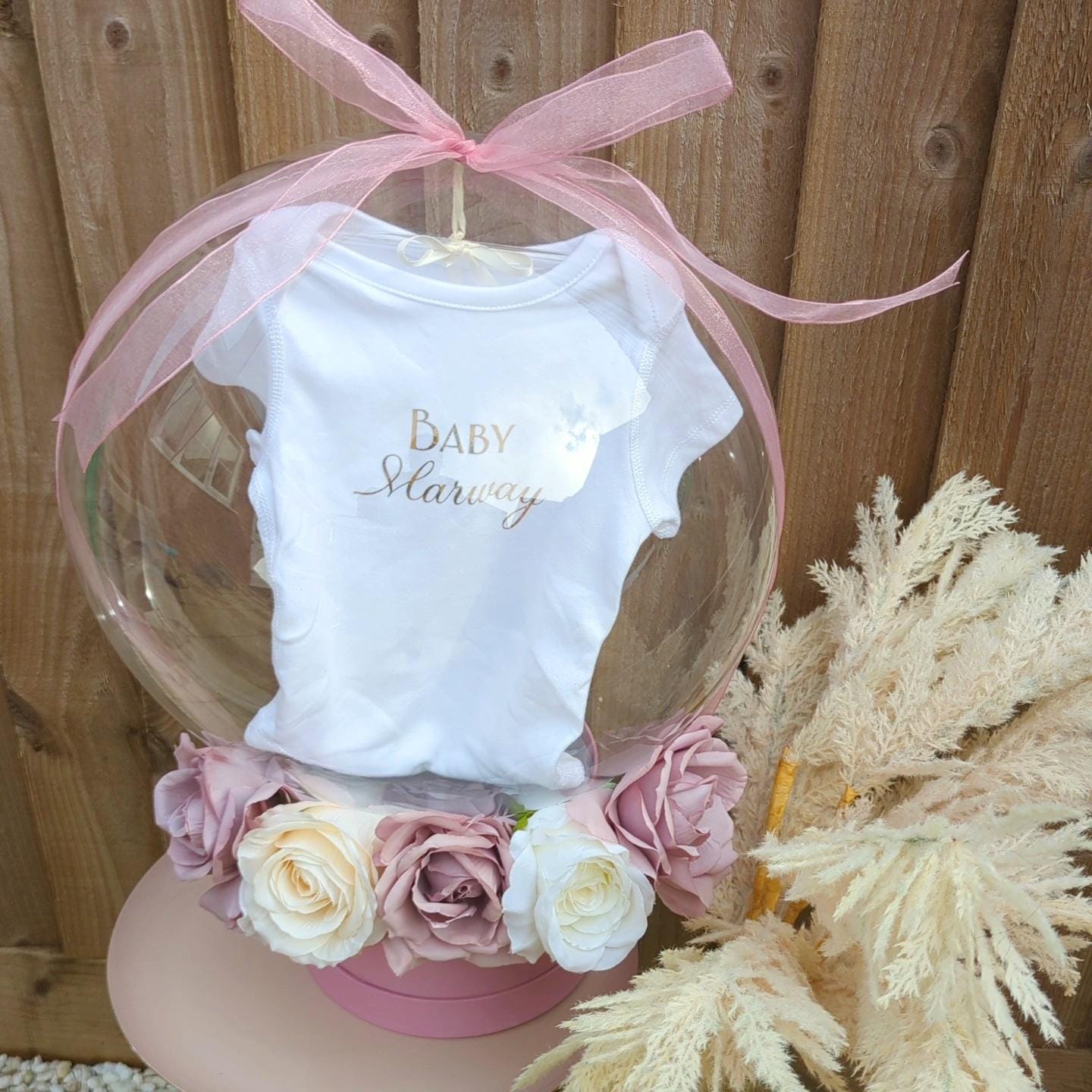 Personalised Baby Outfit Balloon