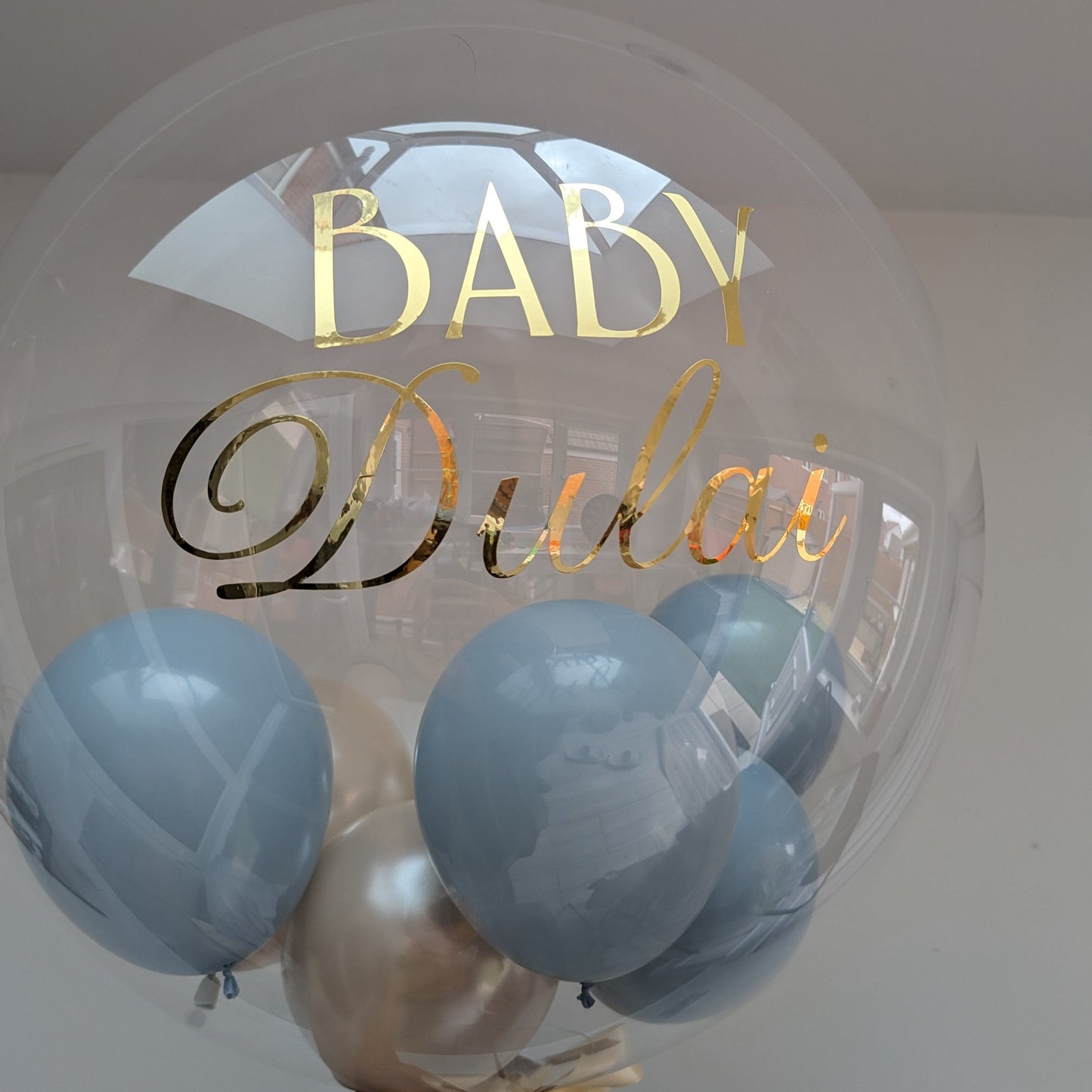 Personalised Helium Bubble Balloon