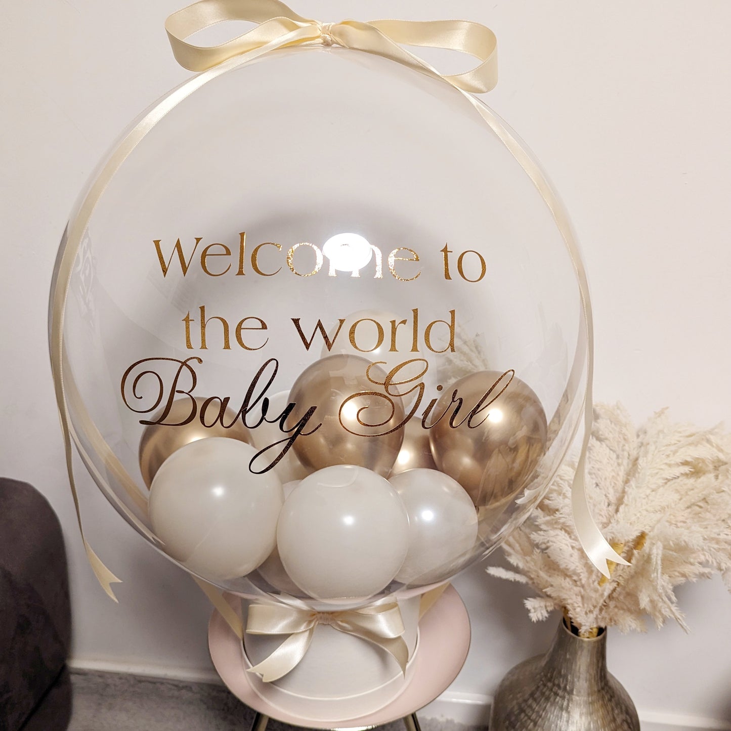 Personalised Bubble Balloon Hat Box