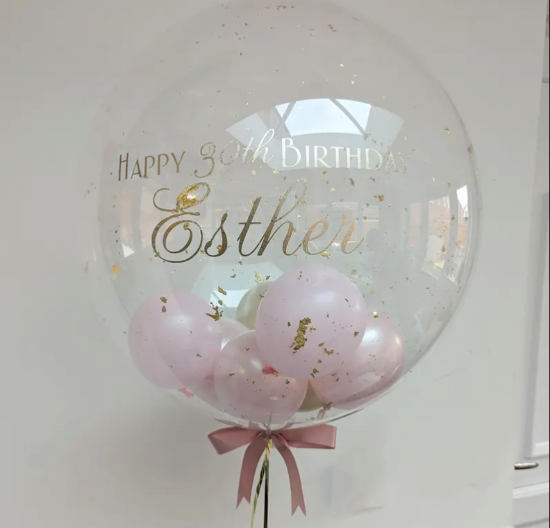 Personalised Helium Bubble Balloon